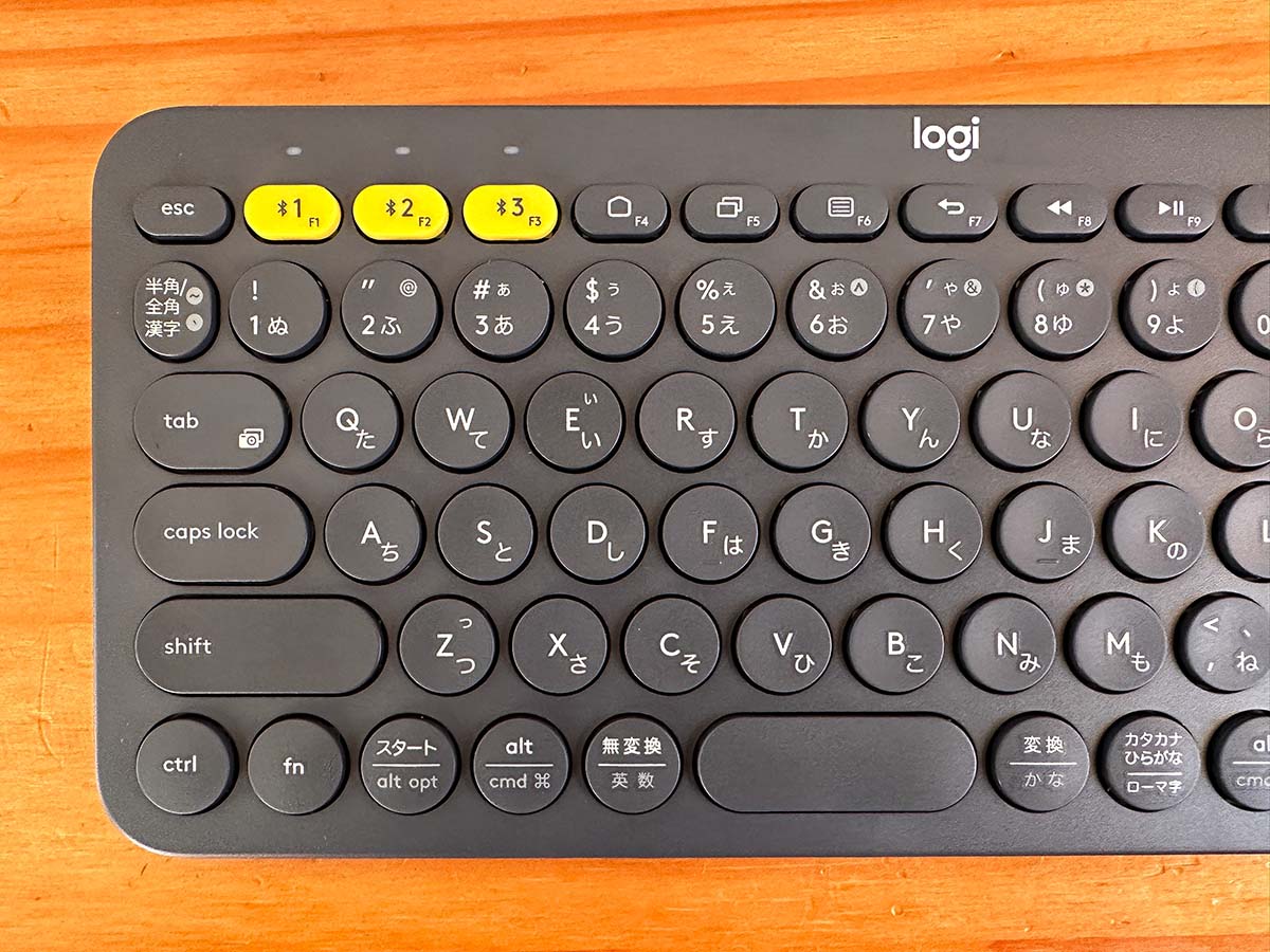 ロジクールのキーボード「K380」でスクリーンショットのショートカットキーって？